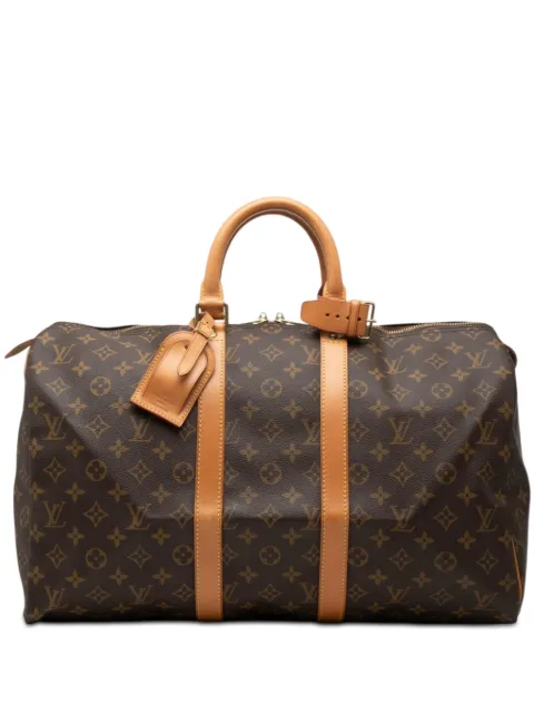 Louis Vuitton Pre-Owned Borsa da viaggio Keepall 45 con monogramma 1995
