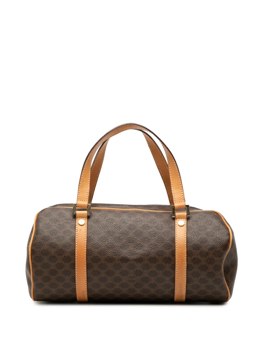 Celine Pre-Owned 20th Century Macadam Coated Canvas handbag - Brown