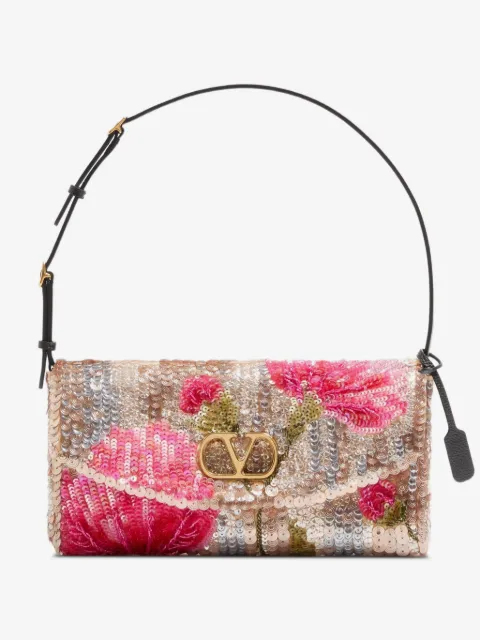 Valentino Garavani Devain embroidered shoulder bag