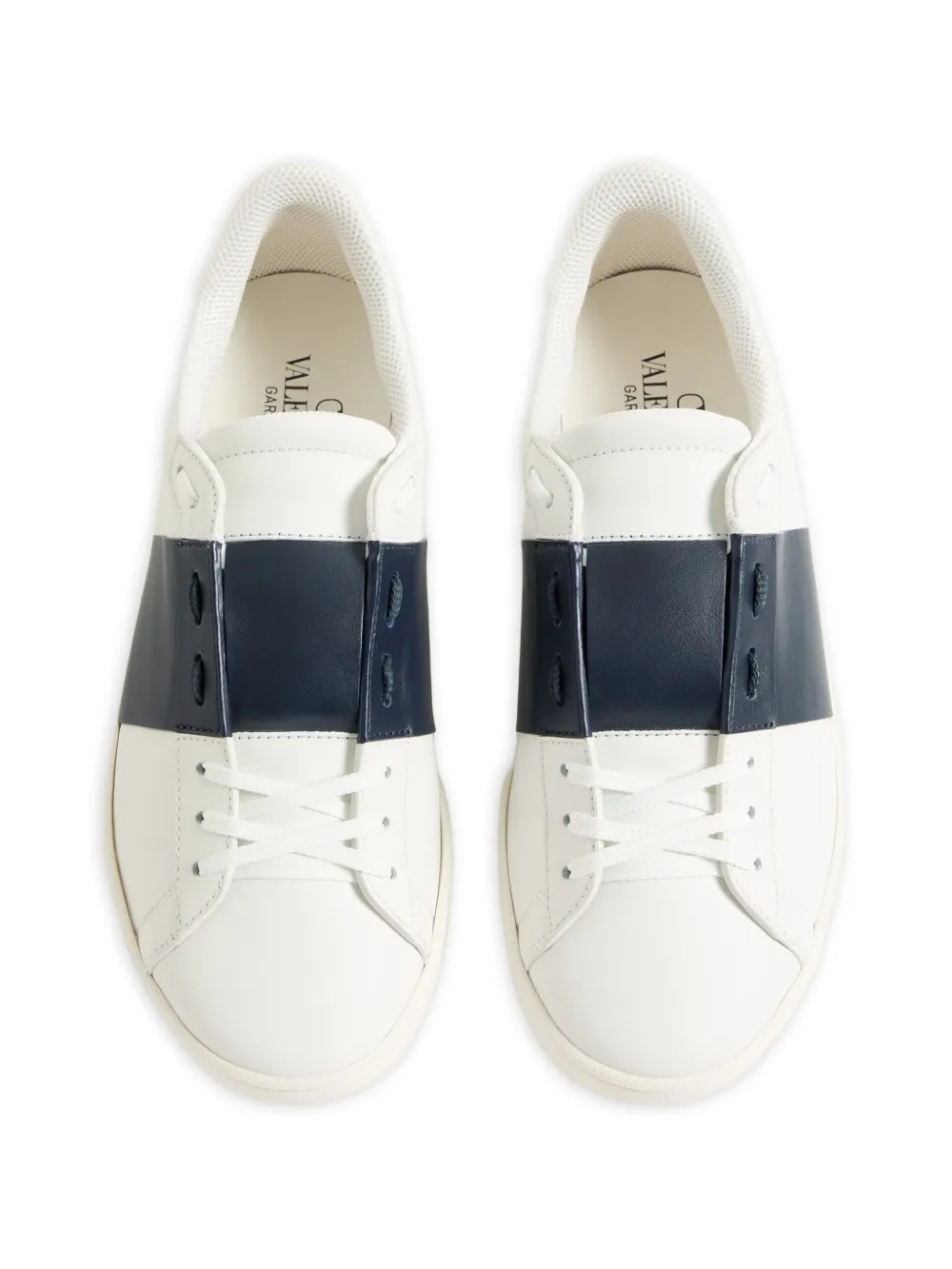 Valentino Garavani Open Royco sneakers van nappa kalfsleer Wit