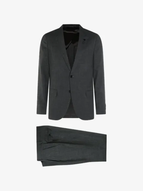 Lardini notched-lapel suit