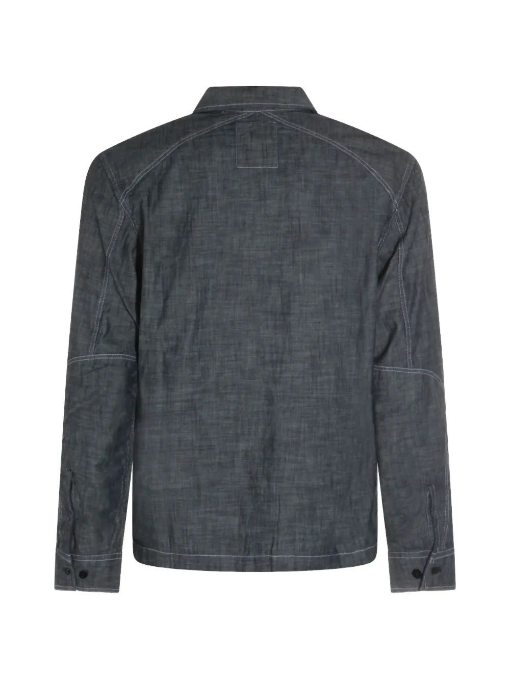 C.P. Company Shirtjack met rits Blauw