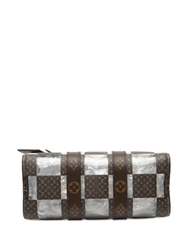 Louis Vuitton Pre-Owned 2021-2025 PVC And Monogram Chess Keepall
