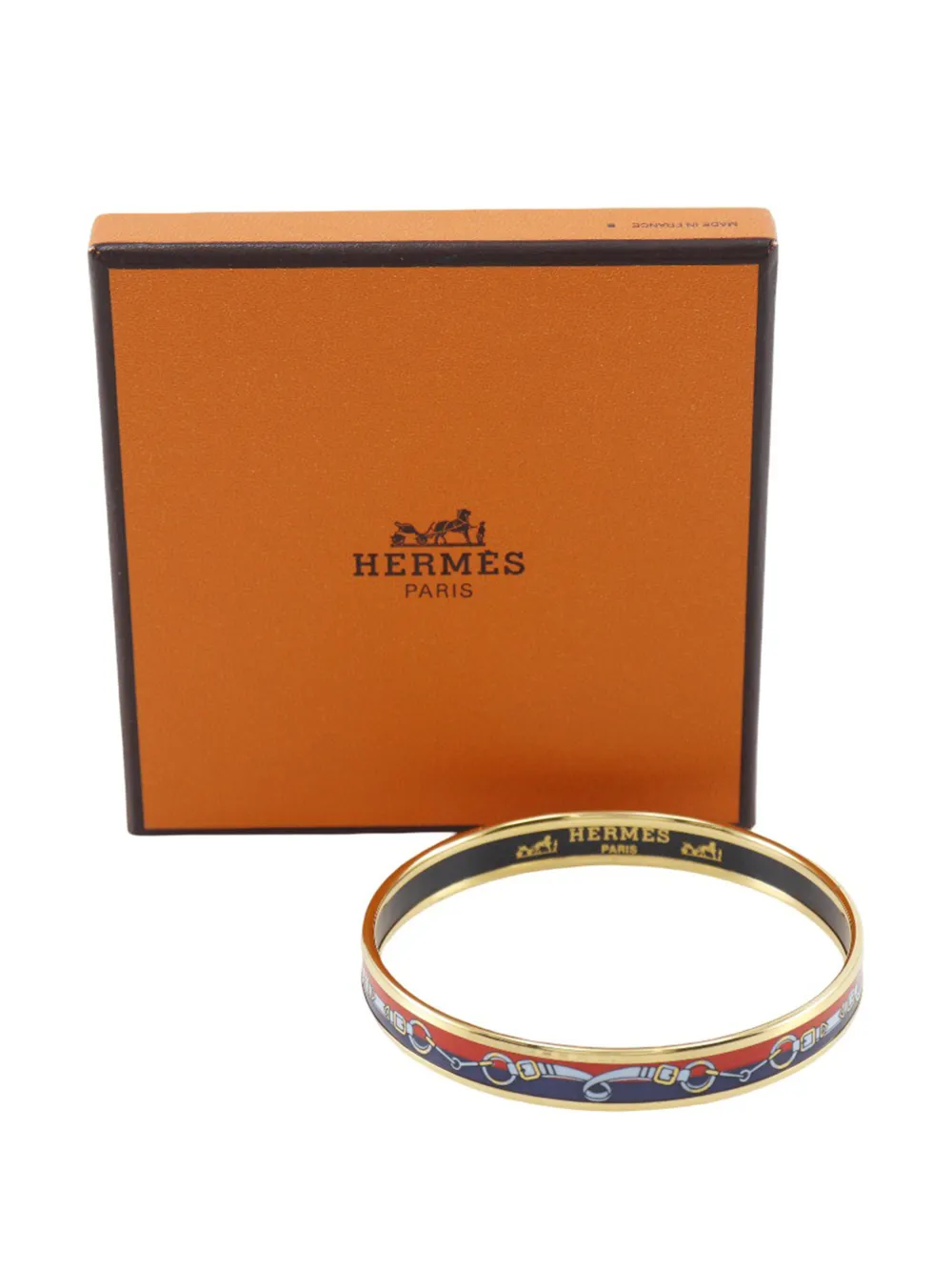 2000-2015 Printed Enamel Bangle 65 Costume Bracelet