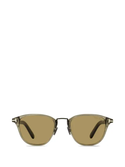 TOM FORD Eyewear metal-bridge geometric-frame sunglasses