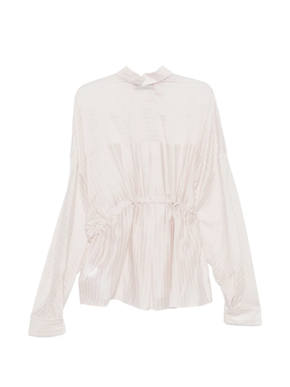 THELATEST Dalida gestreepte blouse Beige