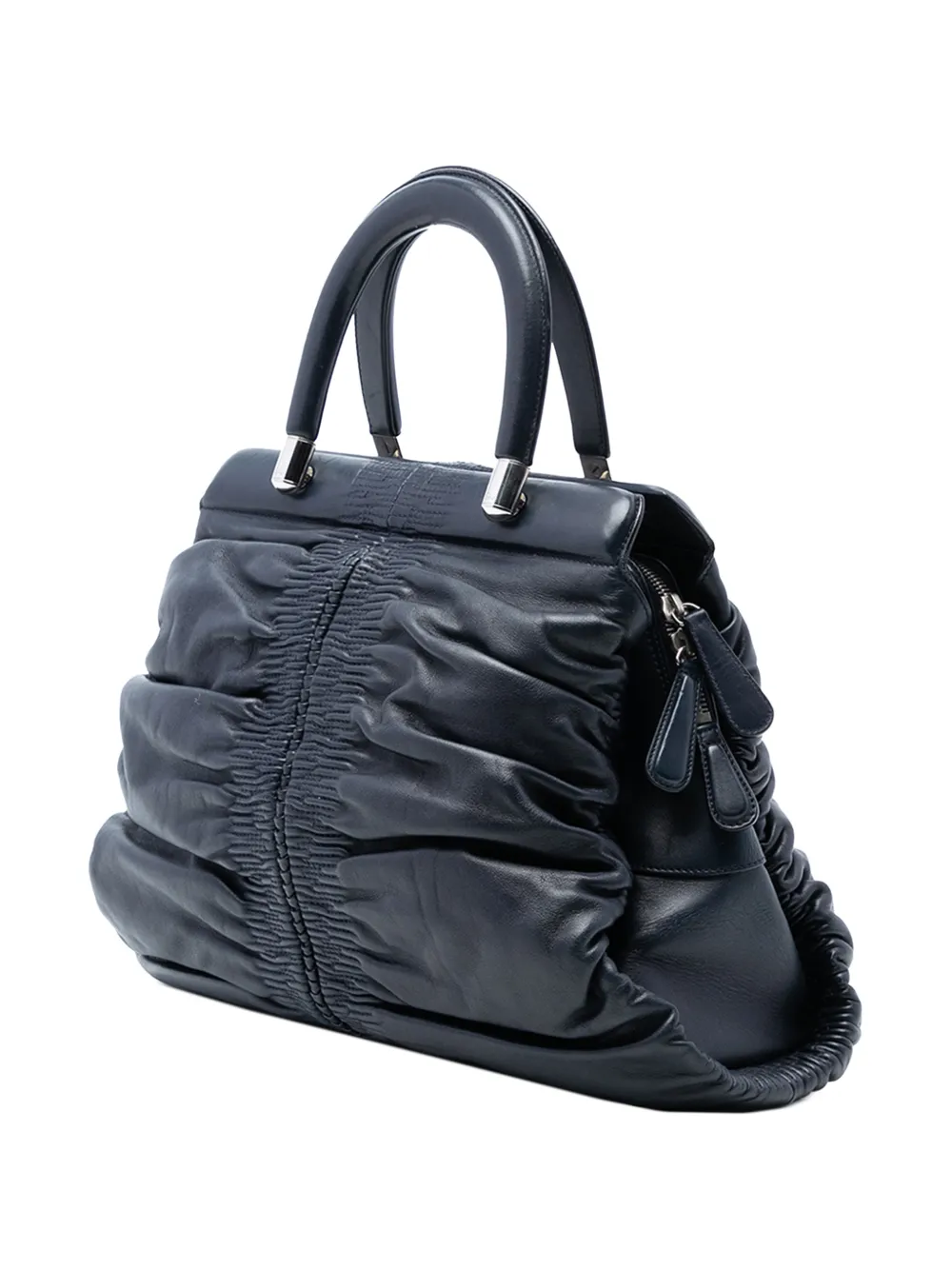 2008 Small Lambskin Karenina Frame Bag Tote Bag