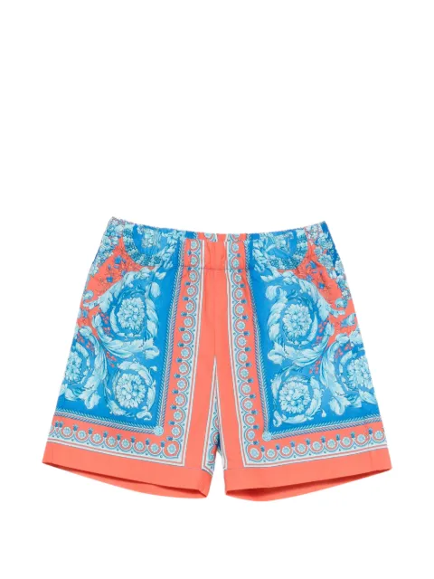 Versace Kids Barocco-print shorts