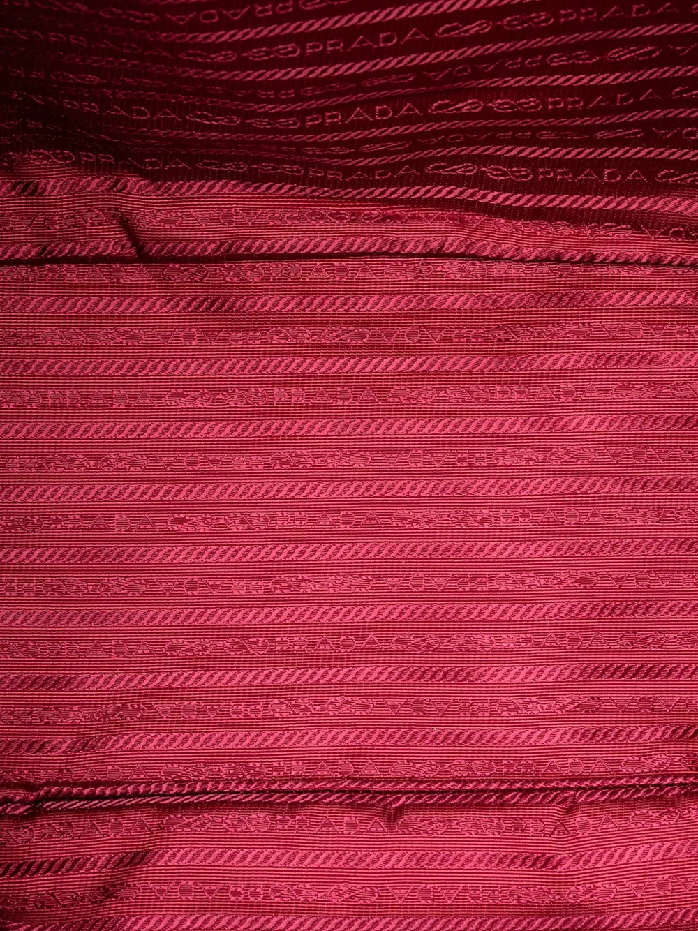 Prada Pre-owned 2000-2020 Vitello Daino Side Zip Open Convertible Tote Satchel in Pink, view 5
