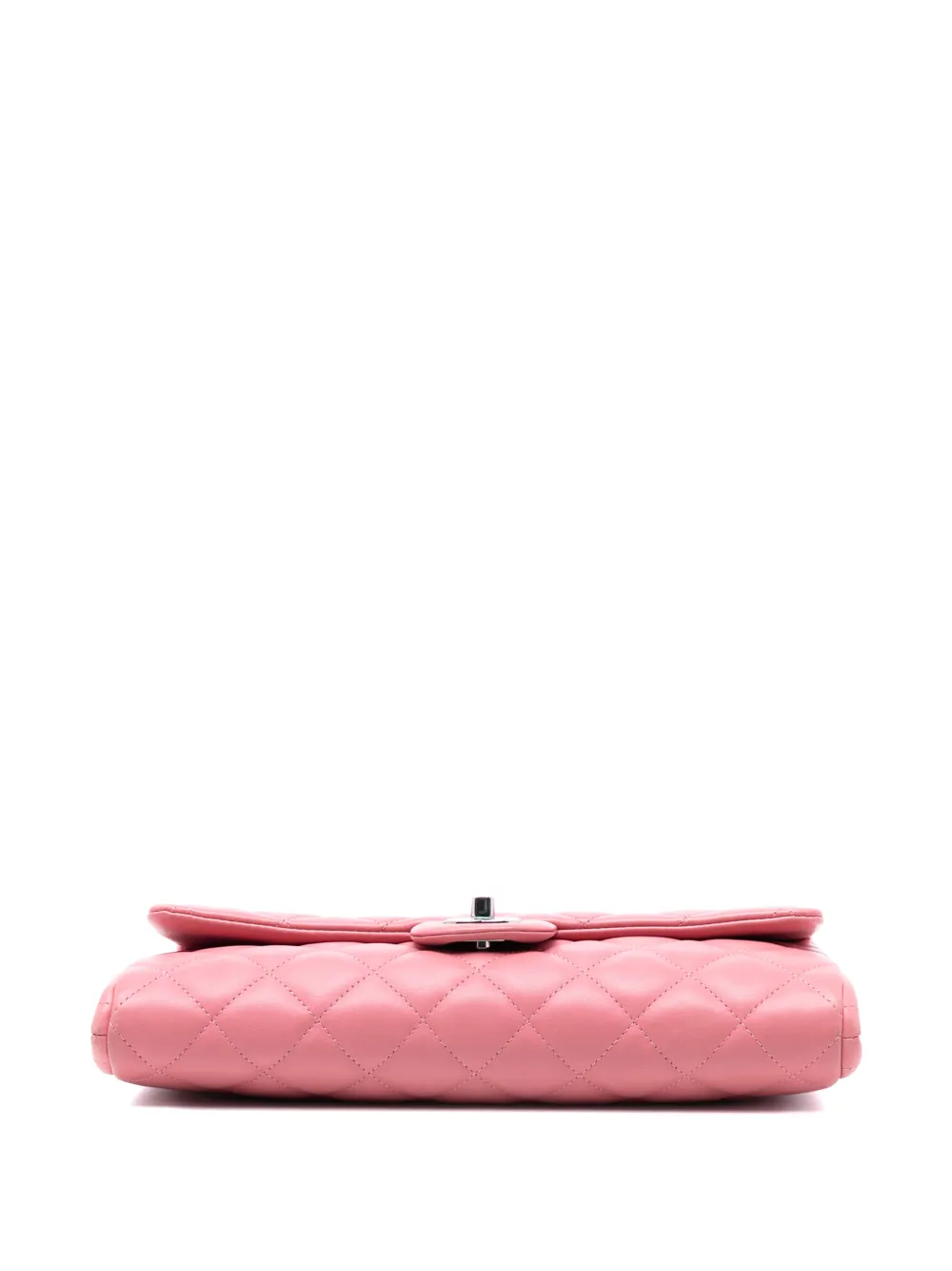 2013-2014 Cc Quilted Lambskin Flap Clutch On Chain Shoulder Bag