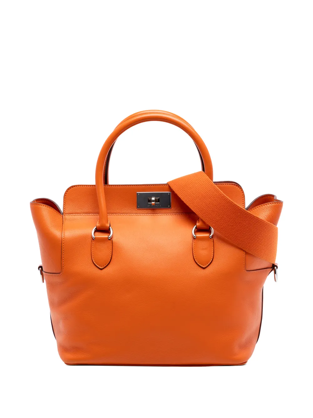 Hermès Pre-Owned 2010-2014 Swift Toolbox 26 satchel - Orange
