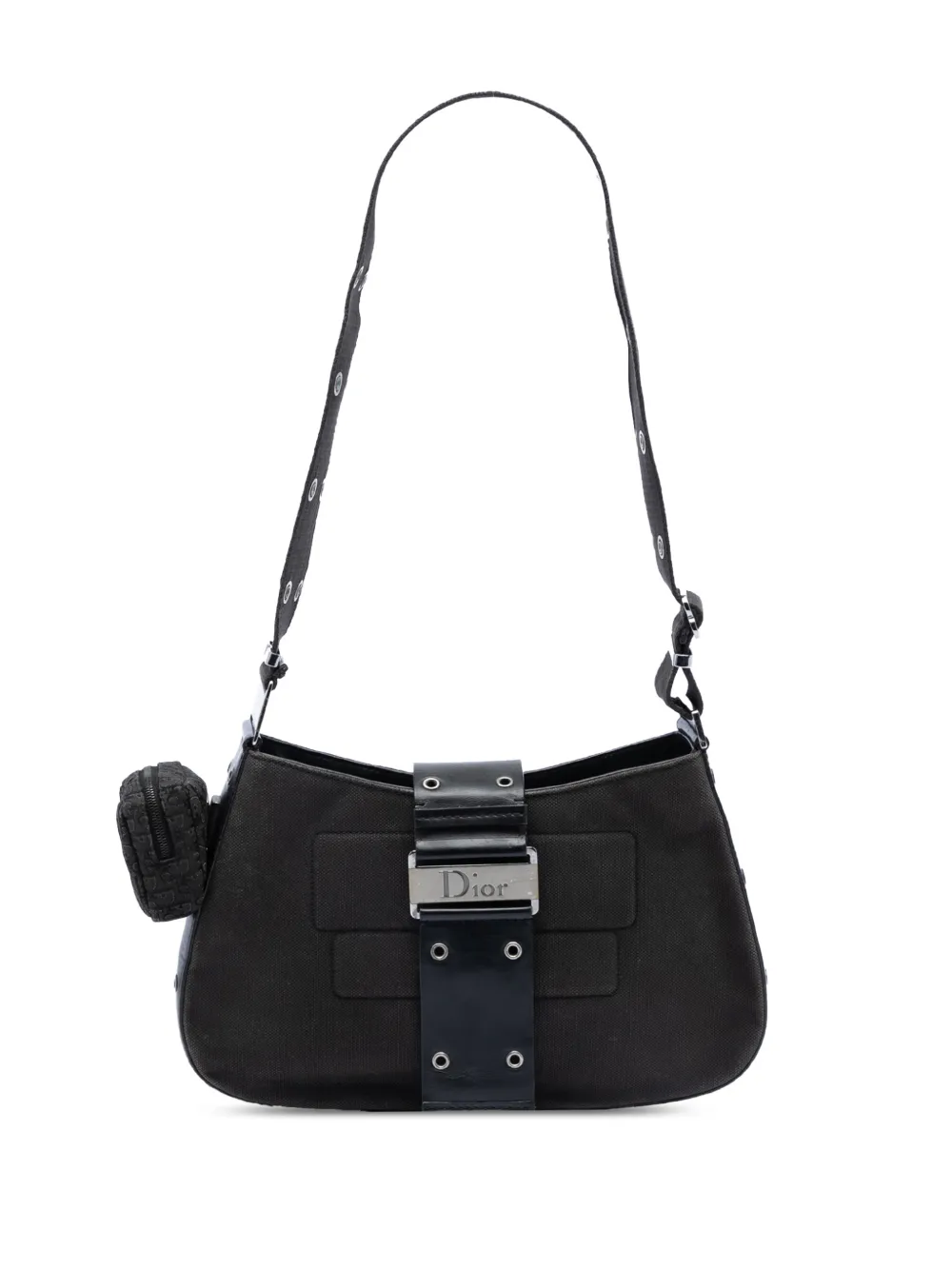 Christian Dior Pre-Owned 2002 Canvas Street Chic Columbus shoulder bag - Nero