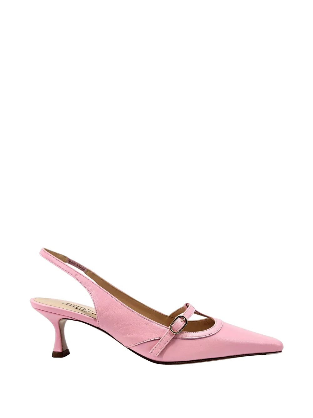 Madison.Maison Penny buckle-strap slingback pumps - Rosa