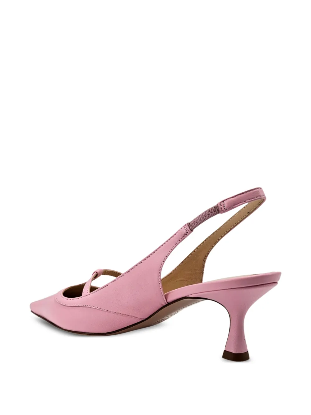 Madison.Maison Penny buckle-strap slingback pumps Roze