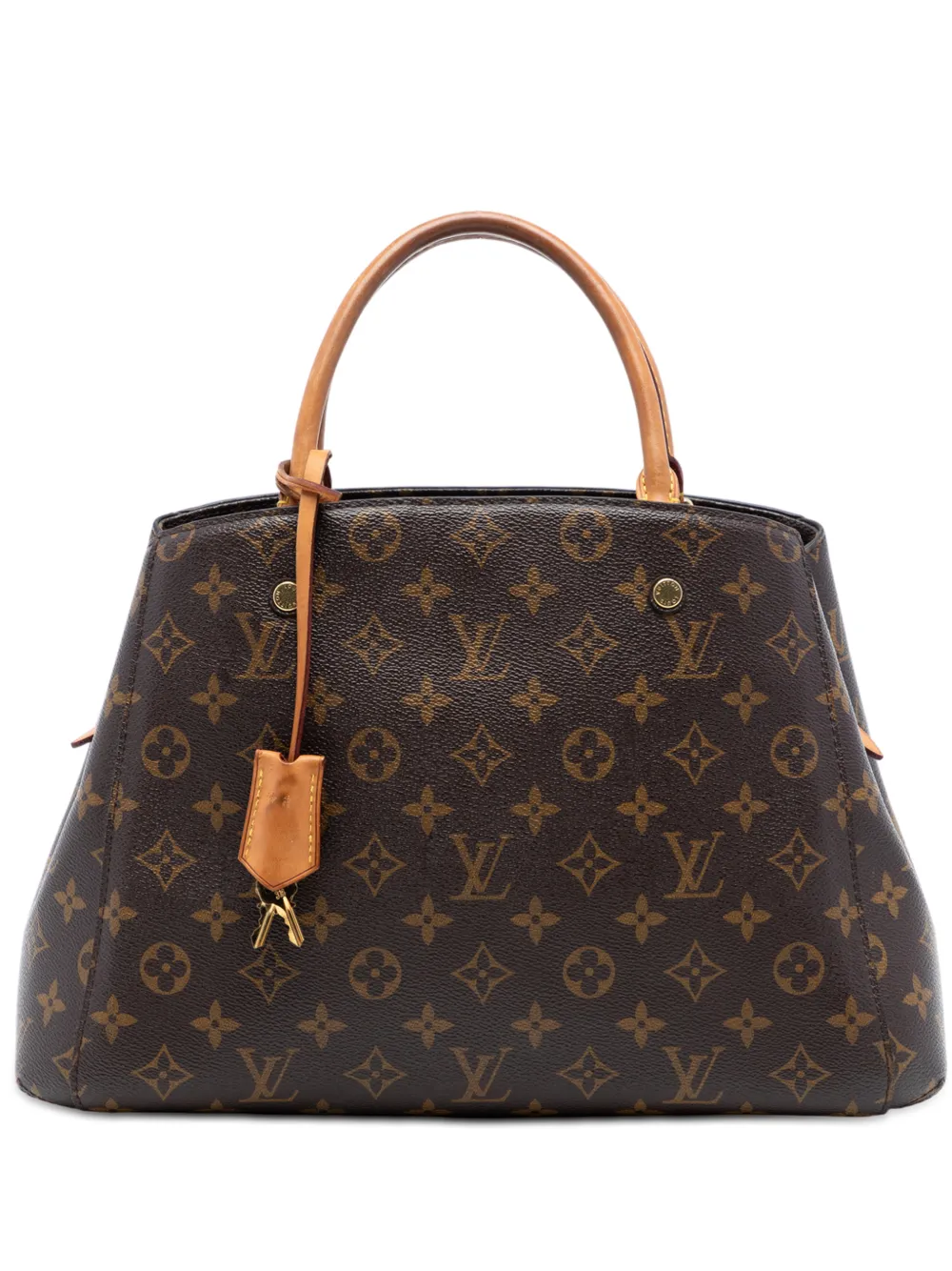 Louis Vuitton Pre-Owned 2014 Monogram Montaigne MM satchel - Brown