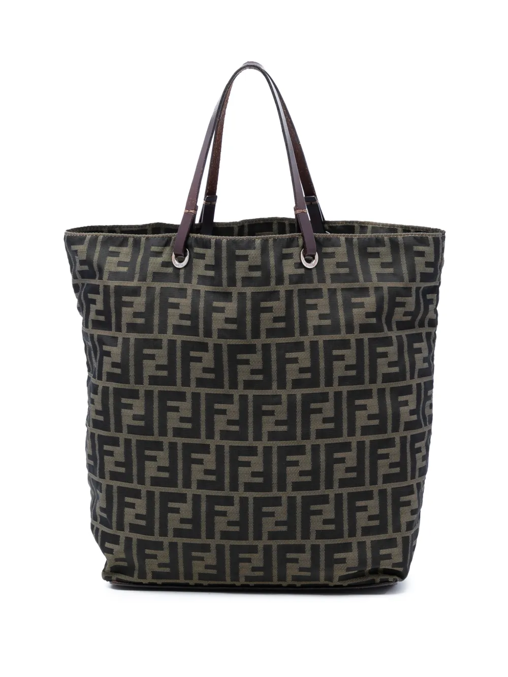 Fendi Pre-Owned 2000-2010 Zucca Canvas tote bag - Marrone