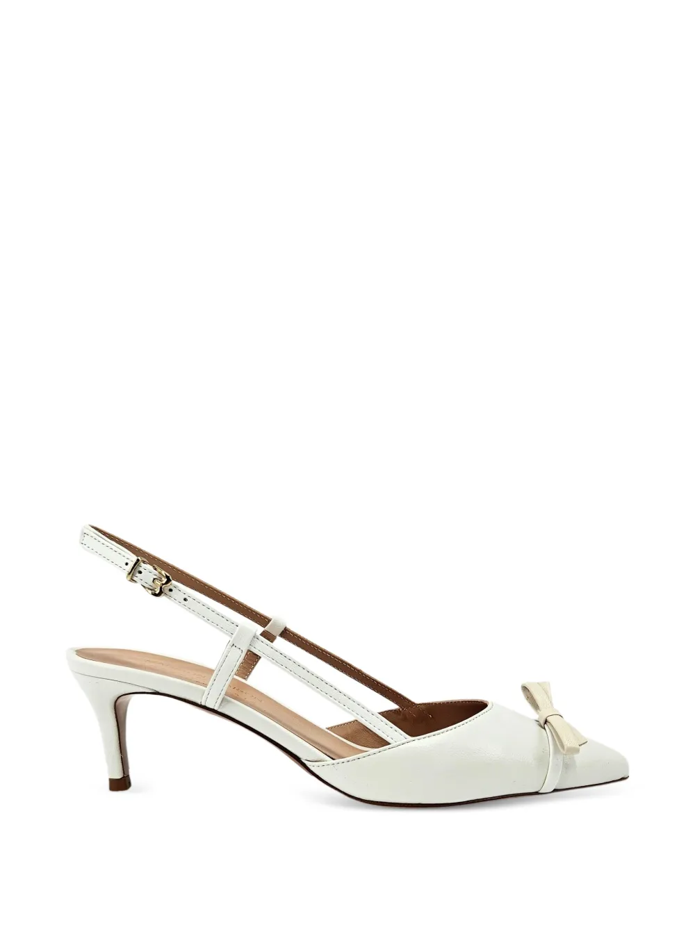 Madison.Maison Alessia slingback pumps Wit