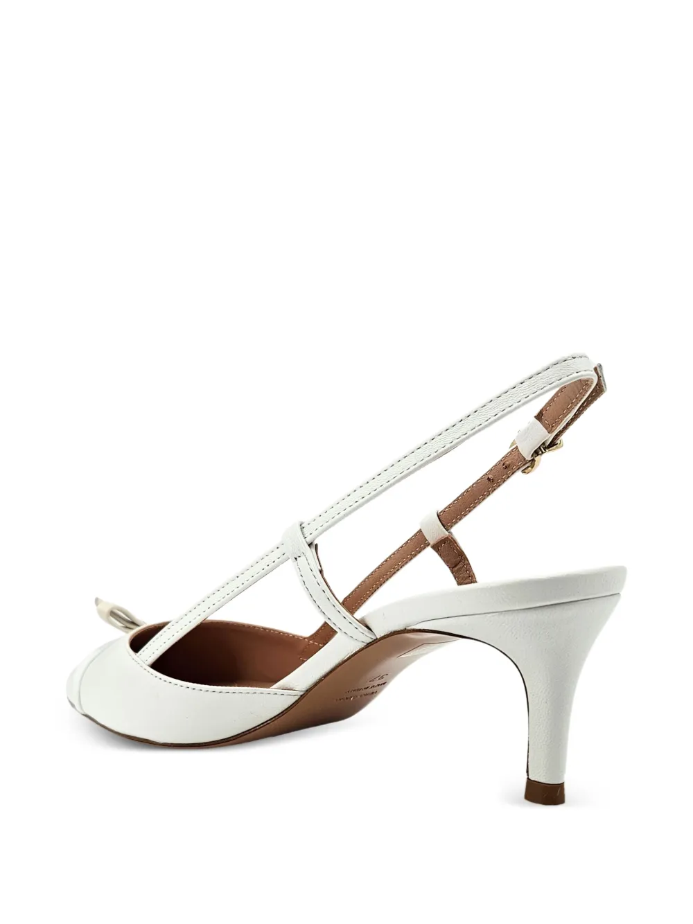 Madison.Maison Alessia slingback pumps Wit