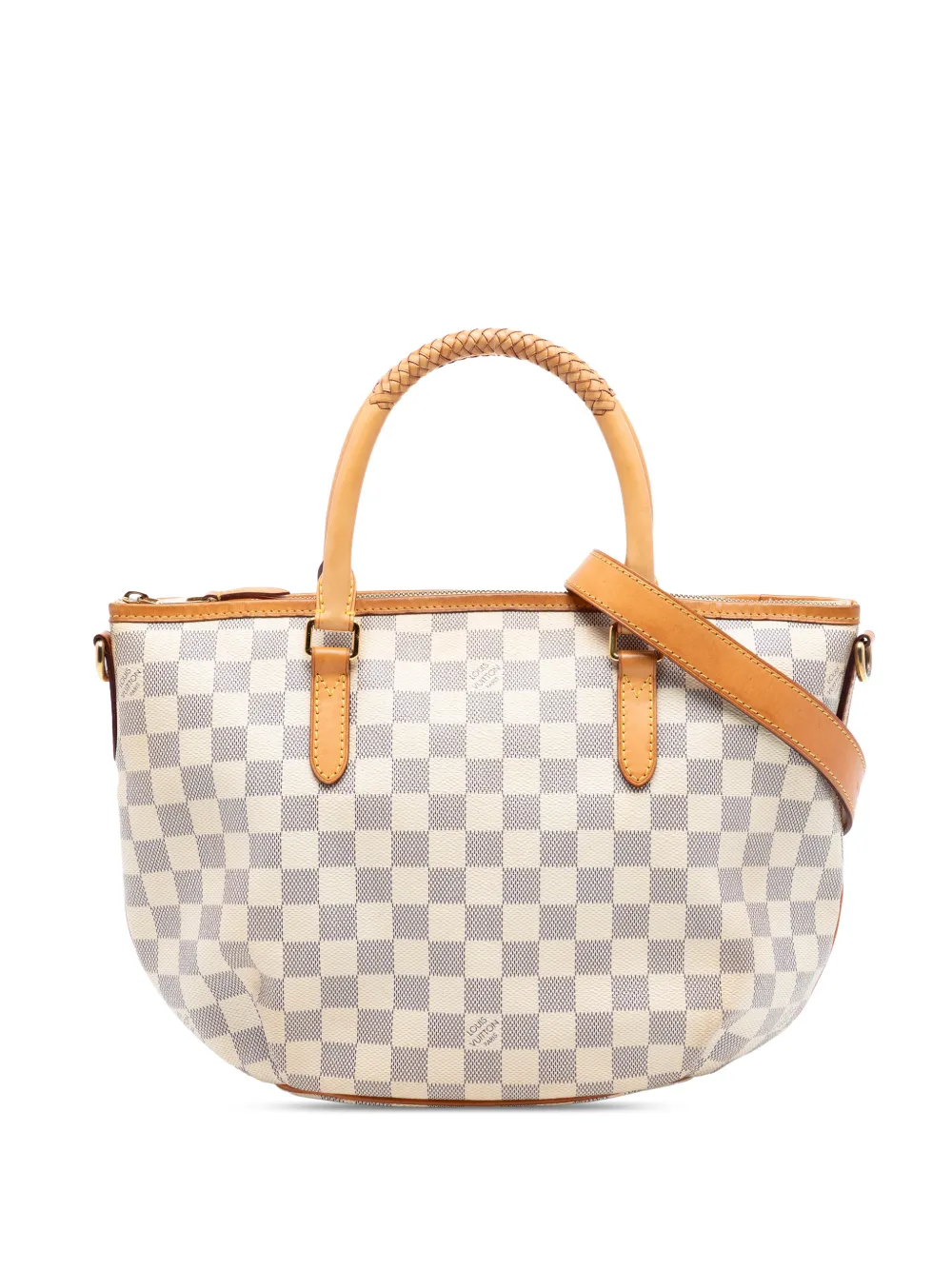 Louis Vuitton Pre-Owned 2014 Damier Azur Riviera PM satchel - Bianco