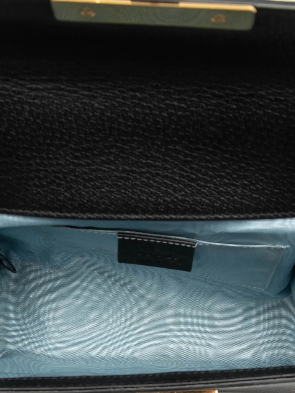2000-2015 Small Leather Bee Star Padlock Crossbody Bag