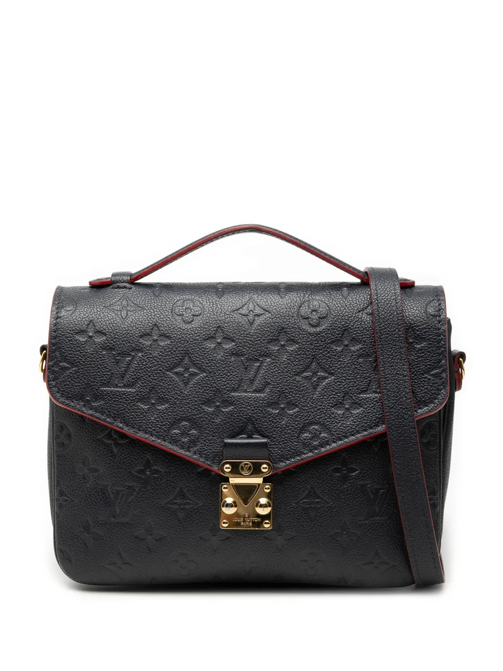 Louis Vuitton Pre-Owned 2020 Monogram Empreinte Pochette Metis satchel - Blu