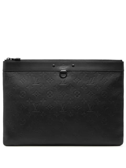 Louis Vuitton Pre-Owned 2019 Monogram Shadow Discovery Pochette clutch bag