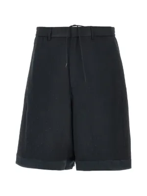JIL SANDER ベルテッドショーツ Jil Sander ベルテッド ショートパンツ | ブルー | FARFETCH JP
