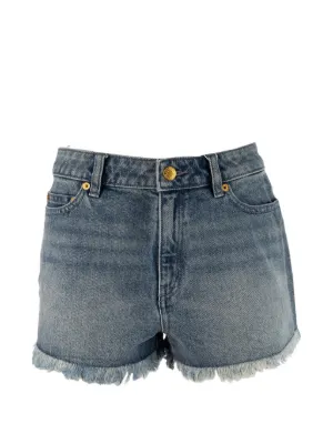 Alexander Wang Bite デニムショートパンツ | ブルー | FARFETCH JP