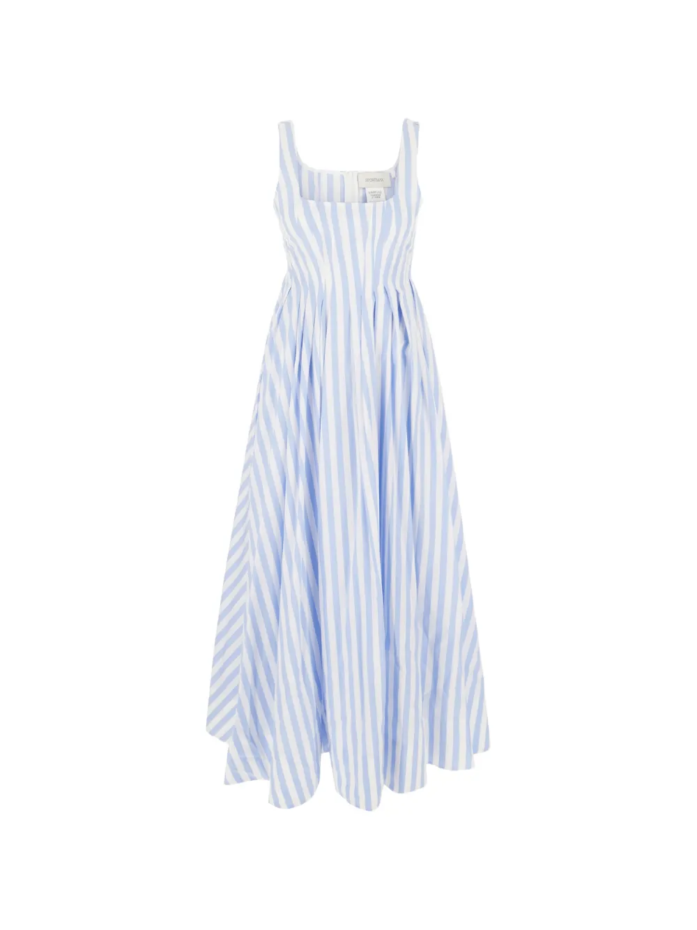 Sportmax cotton poplin dress - Blu