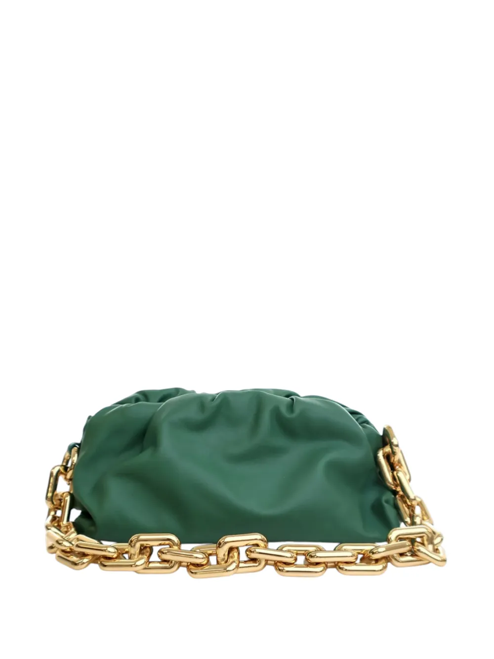 Bottega Veneta Pre-Owned 2012-2025 Lambskin Chain Pouch shoulder bag - Verde