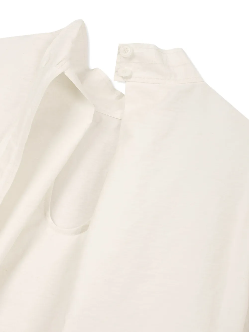 TOMBOY Blouse met hoge hals Beige