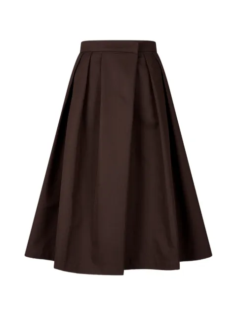 TOMBOY A-line midi cotton skort