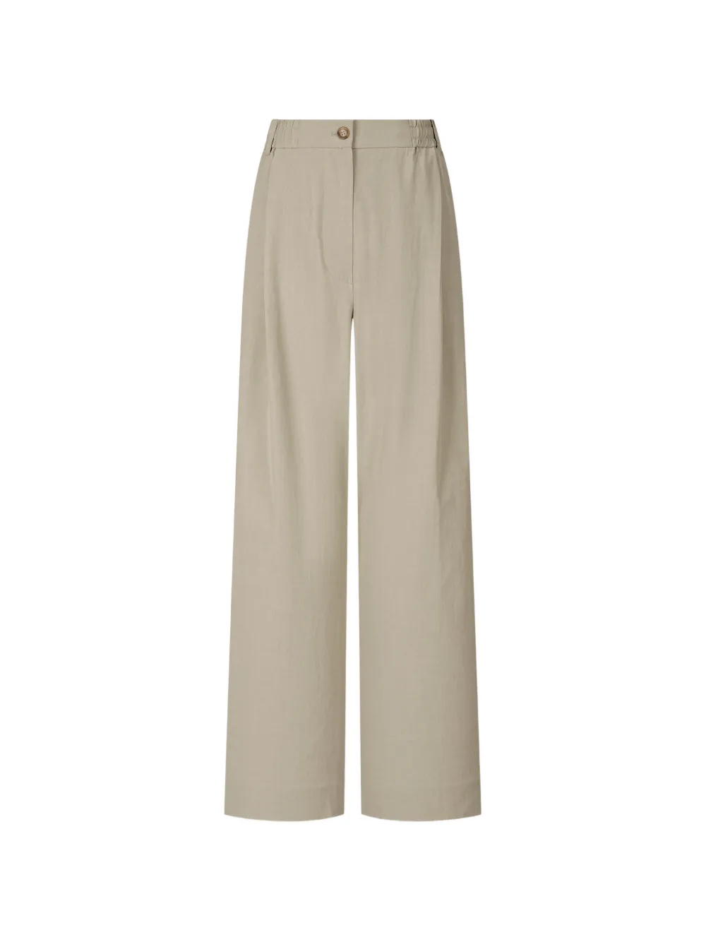 TOMBOY elasticated-waist wide-leg trousers - Toni neutri