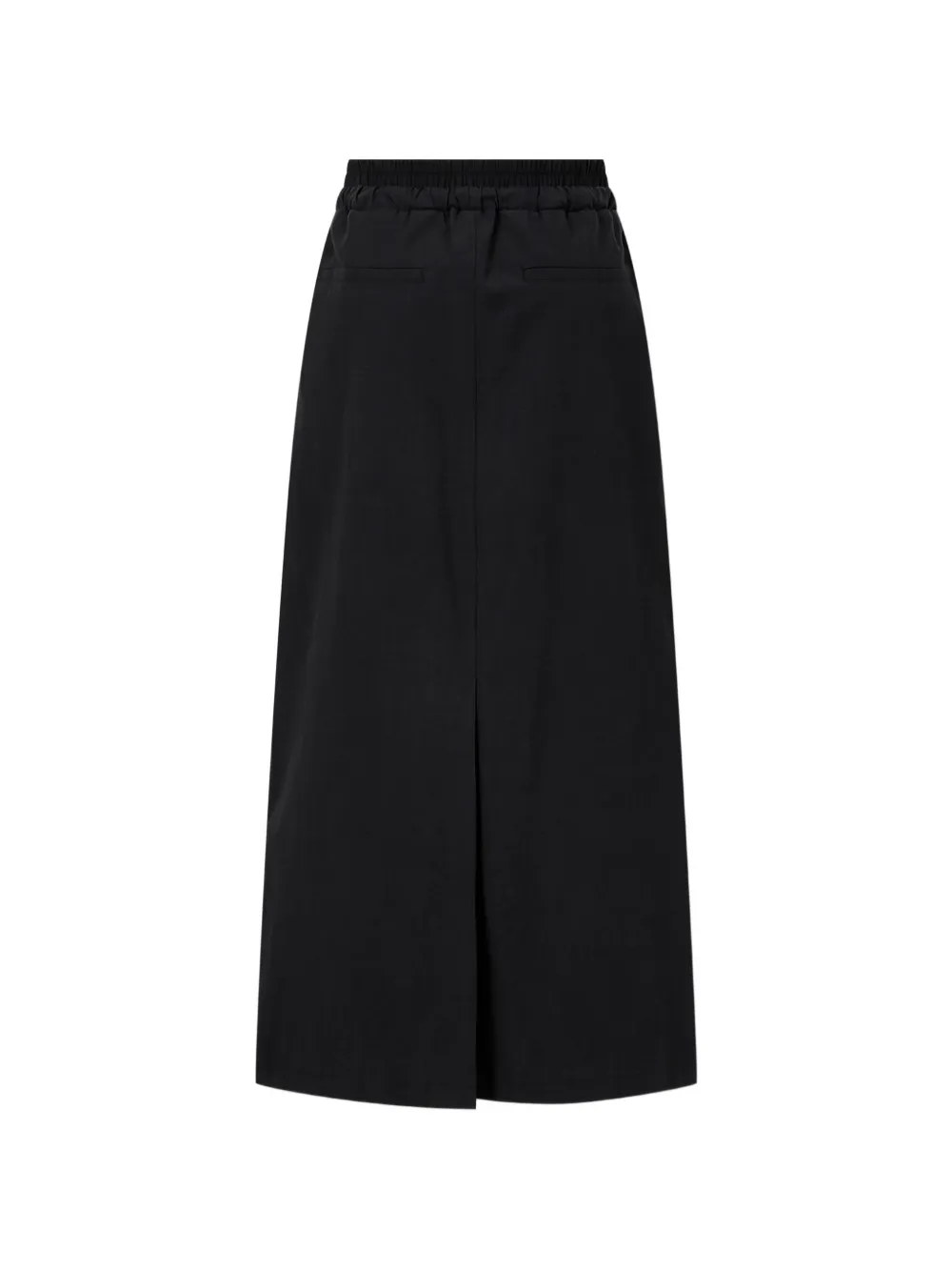 TOMBOY Rok met elastische taille en trekkoord Zwart