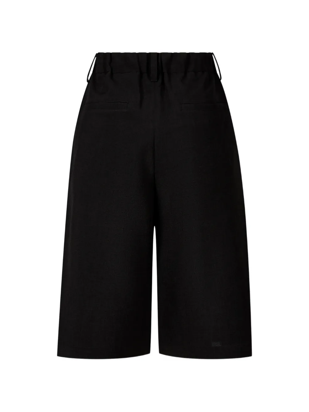 TOMBOY Ruimvallende shorts met elastische taille Zwart