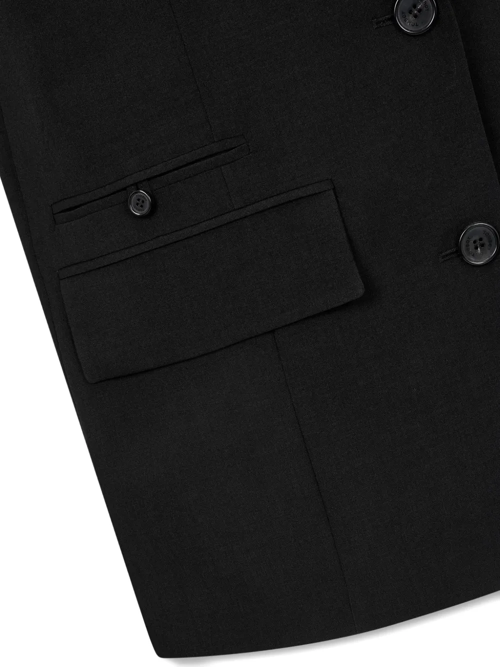 TOMBOY Blazer met enkele rij knopen Zwart