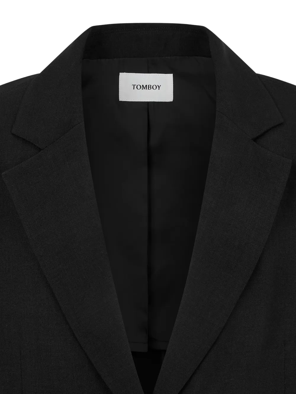 TOMBOY Blazer met enkele rij knopen Zwart