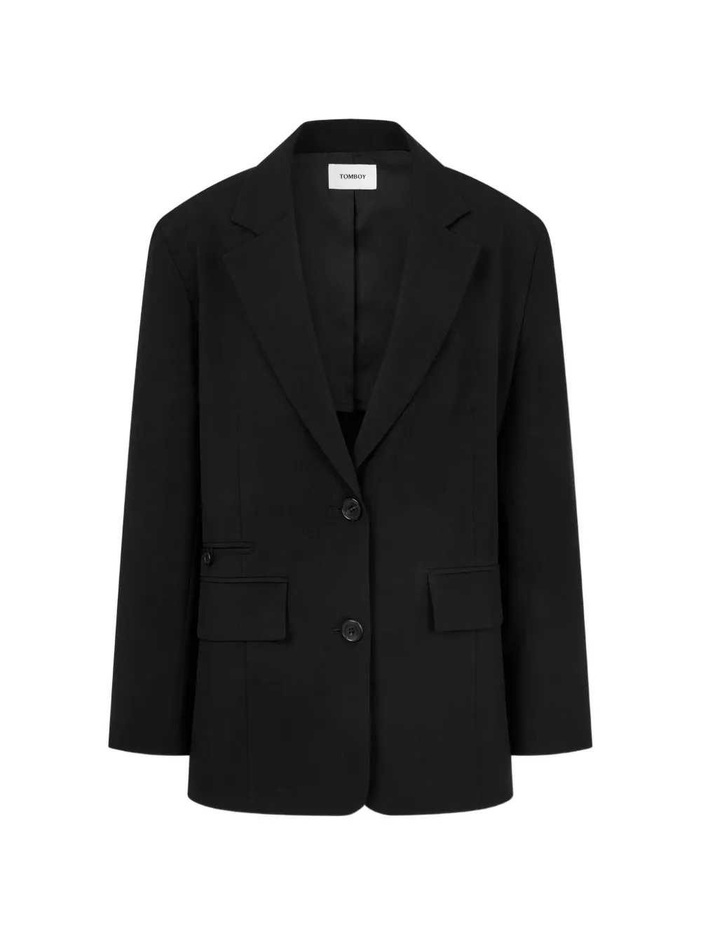 TOMBOY single-breasted blazer - Black