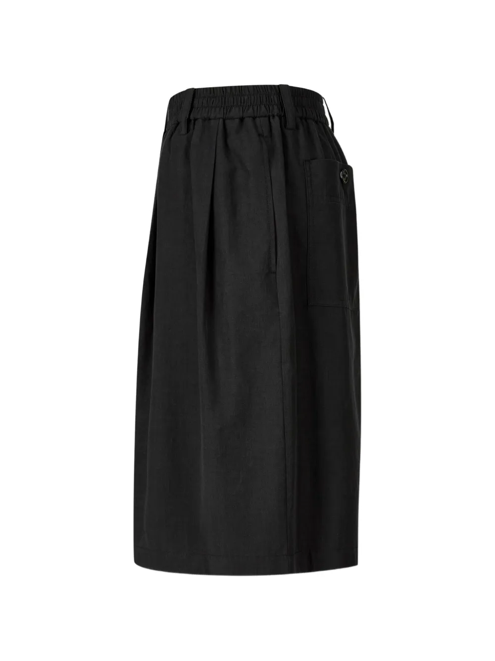 TOMBOY Shorts met elastische taille Zwart