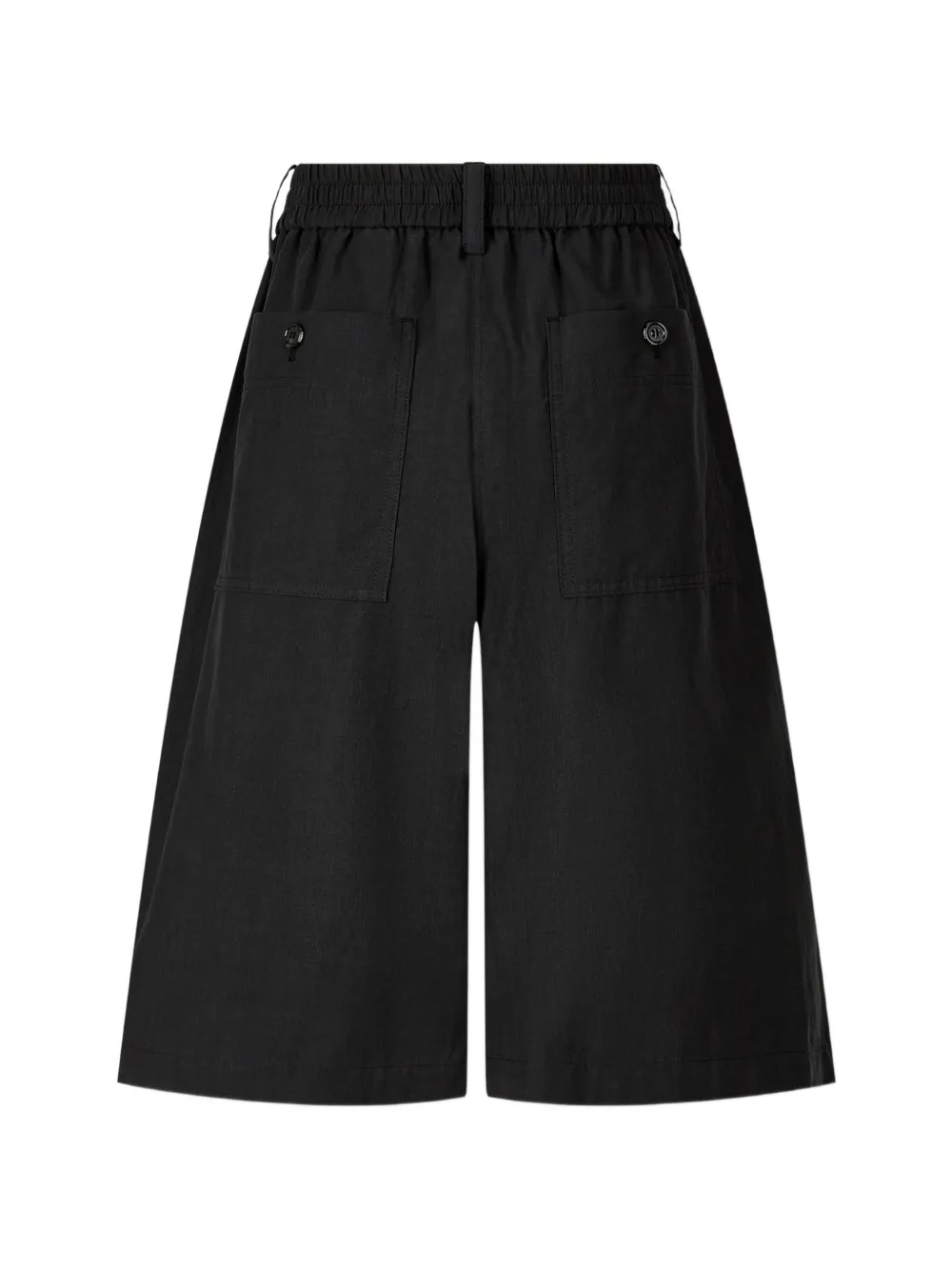 TOMBOY Shorts met elastische taille Zwart