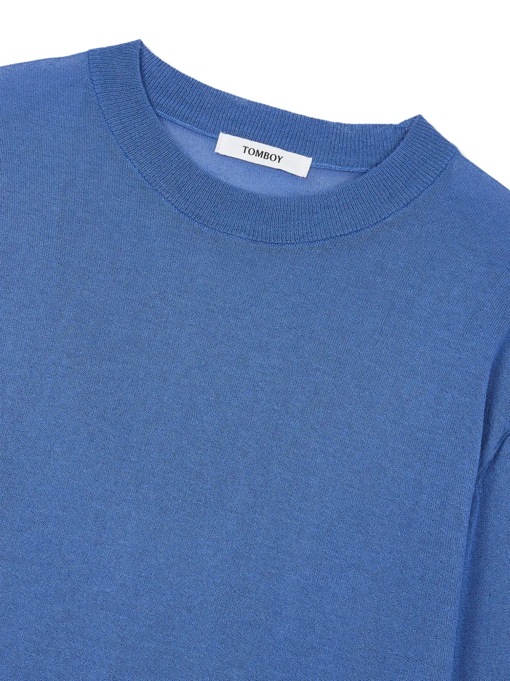  Tomboy Relaxed-fit Pullover Sweater - Blue 