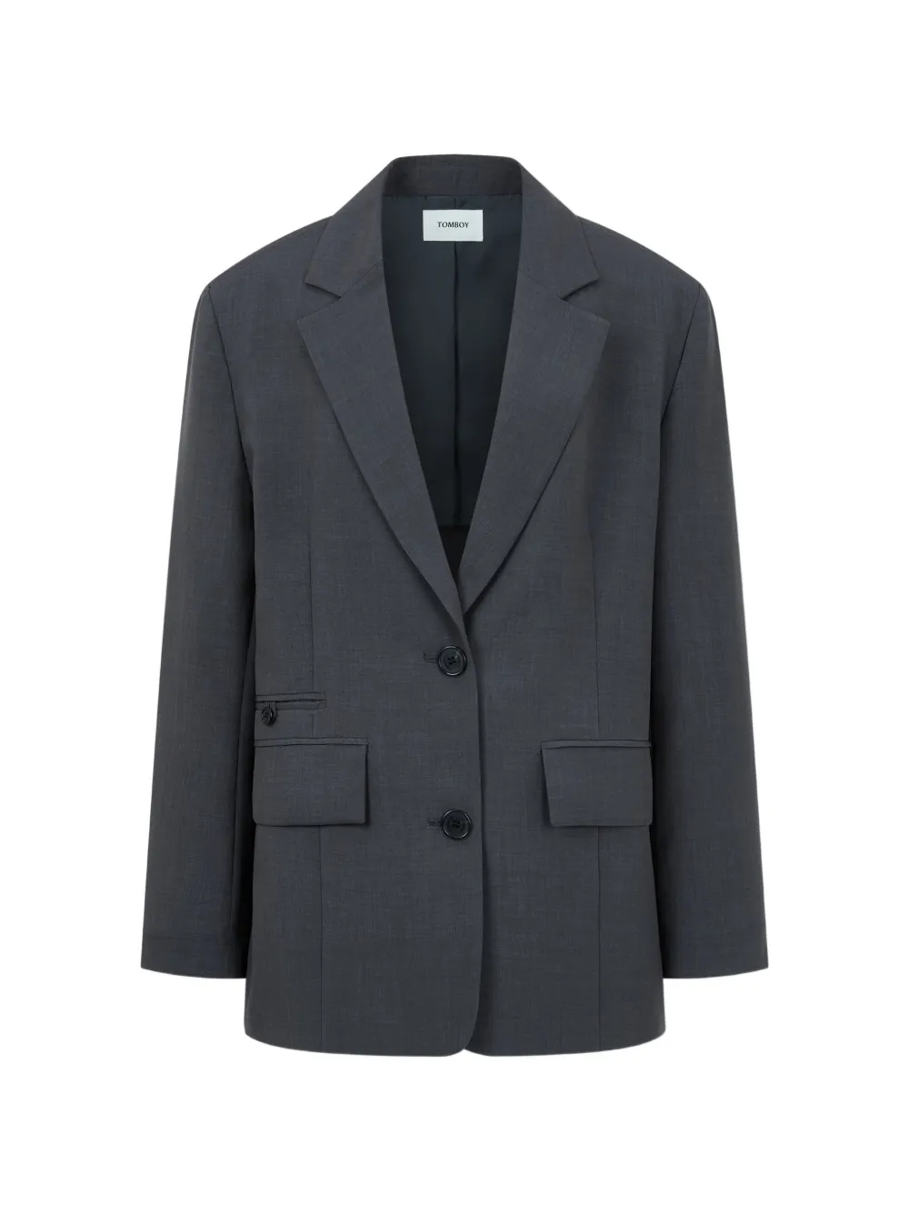 TOMBOY single-breasted blazer - Grau