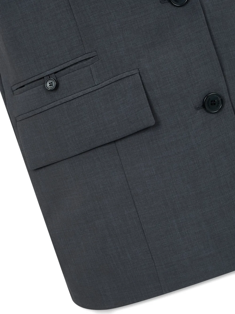 TOMBOY Blazer met enkele rij knopen Grijs