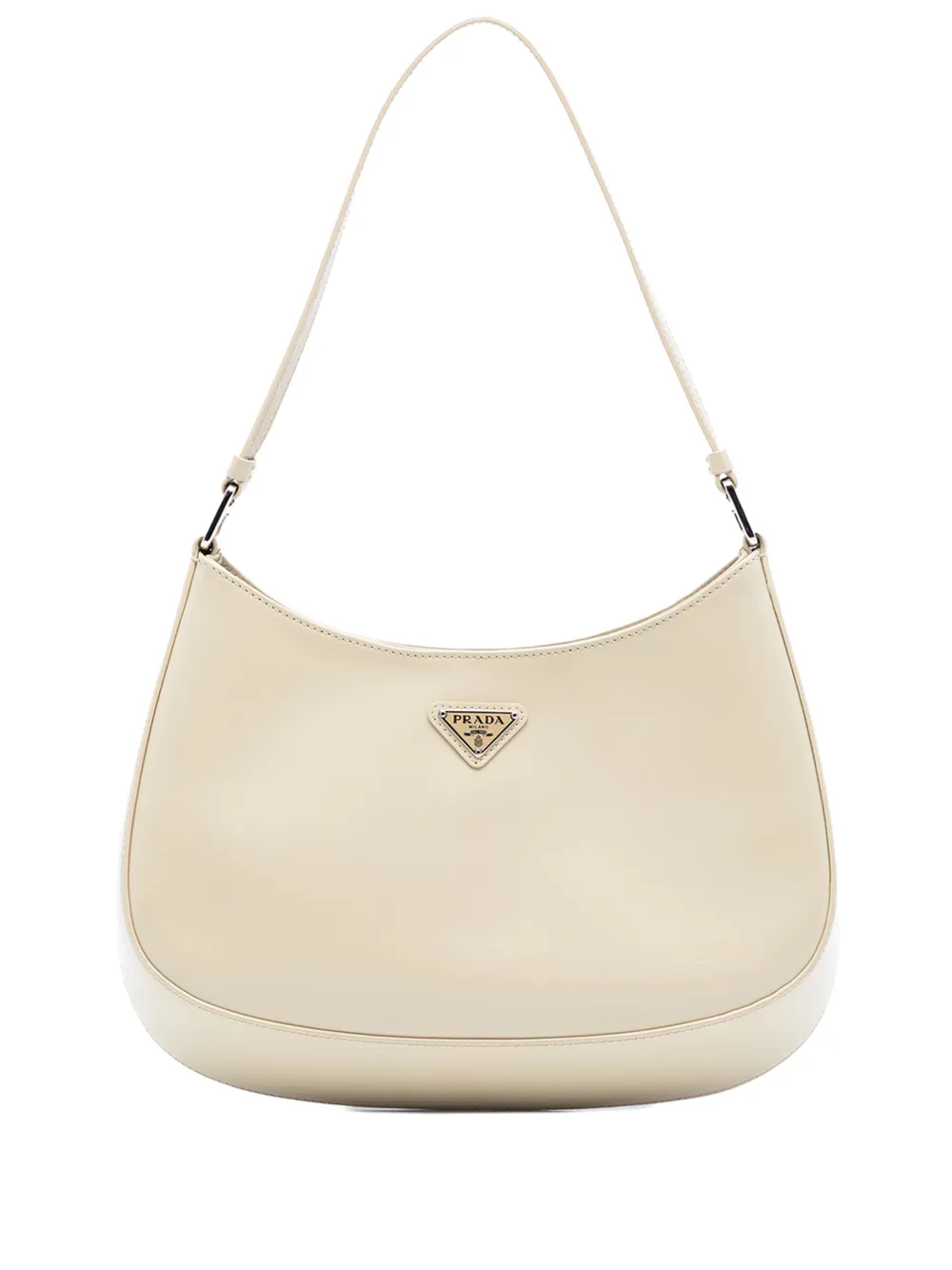 Prada Pre-Owned 2021-2026 Spazzolato Cleo shoulder bag - Brown