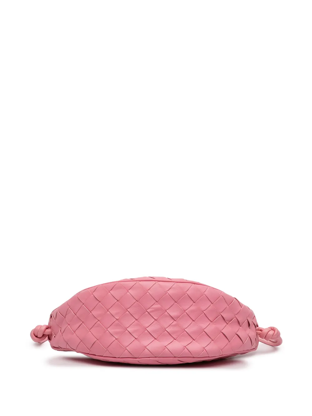2012-2025 Nappa Intrecciato Half Moon Shoulder Bag
