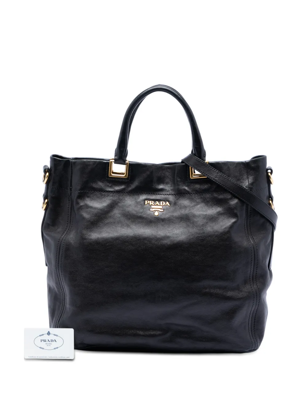 2013-2025 Glace Calf Open Convertible Tote Satchel