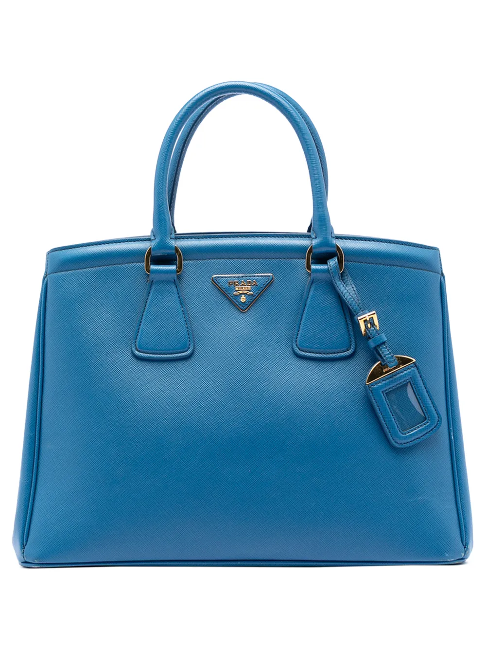 Prada Pre-Owned 2013-2026 Saffiano Lux Parabole tote bag - Blu