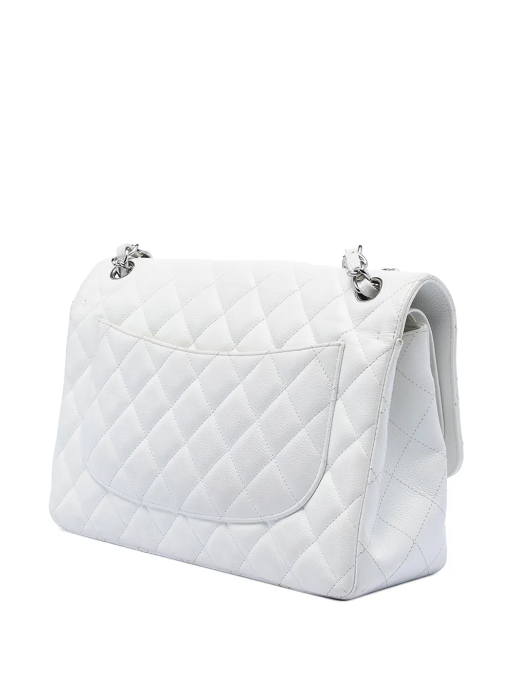 2010-2011 Jumbo Classic Caviar Double Flap Shoulder Bag