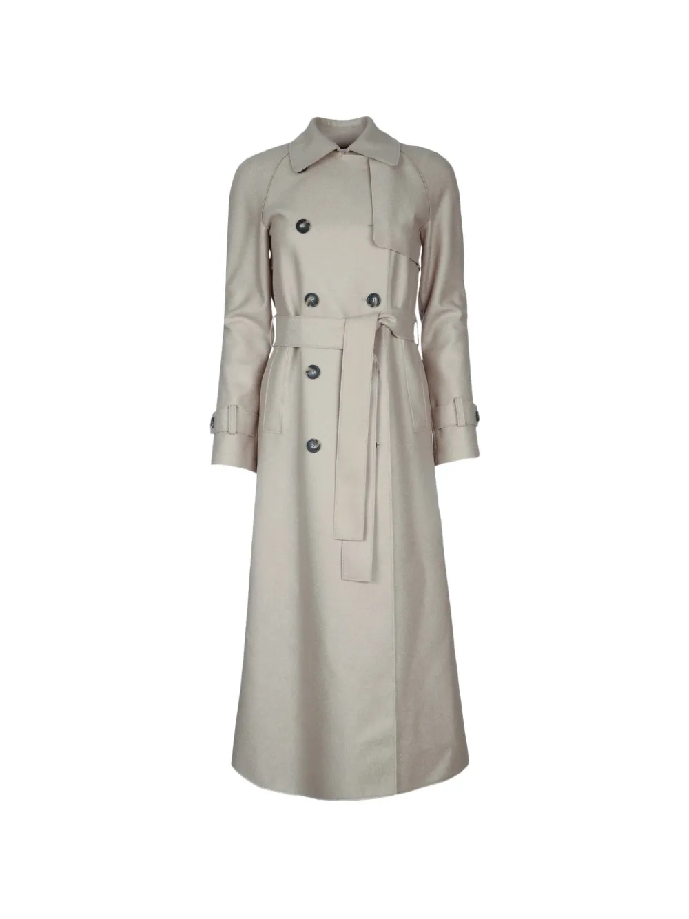 Harris Wharf London Trench con maniche raglan - Toni neutri