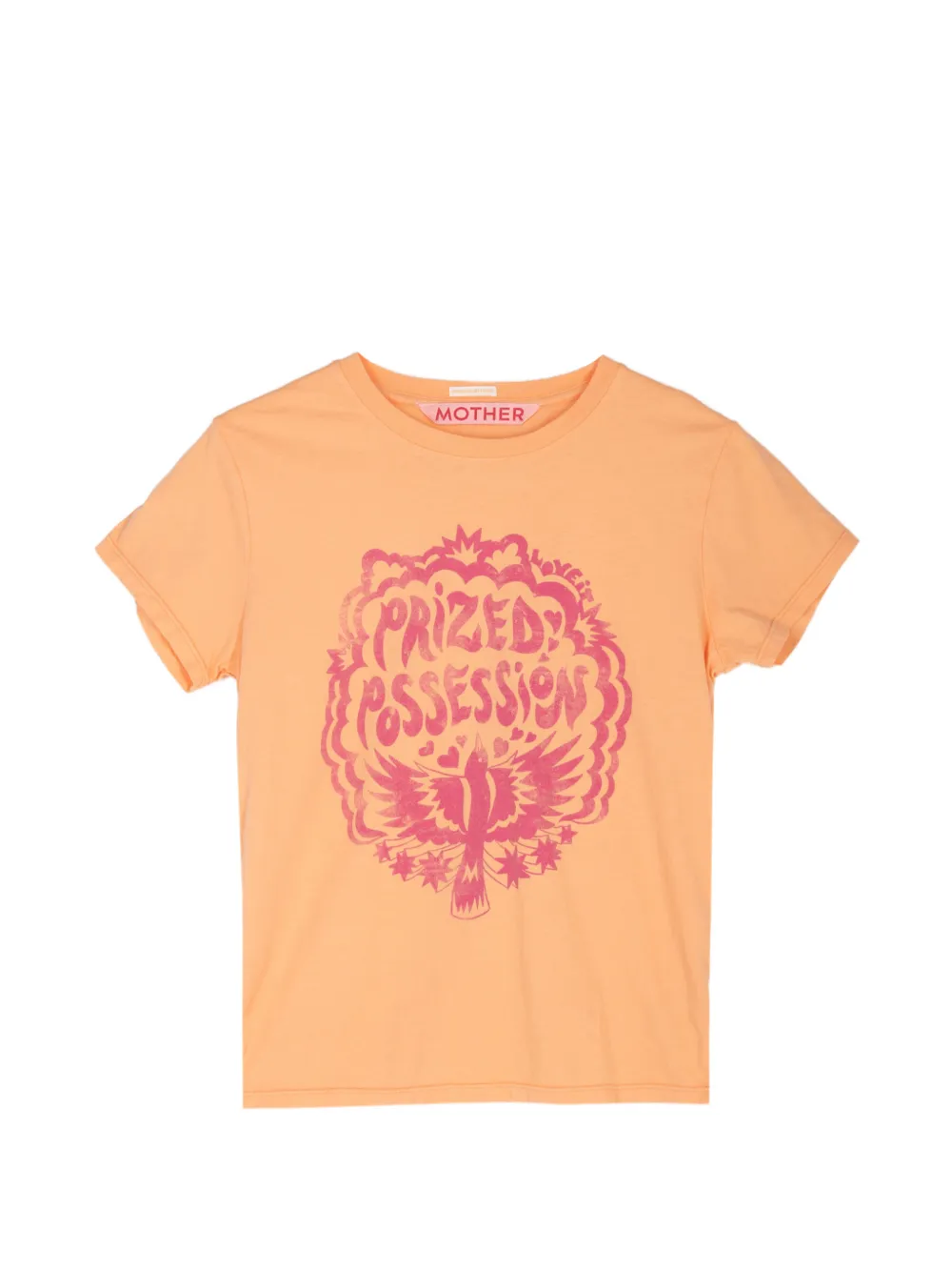MOTHER The Lil Goodie printed T-shirt - Arancione